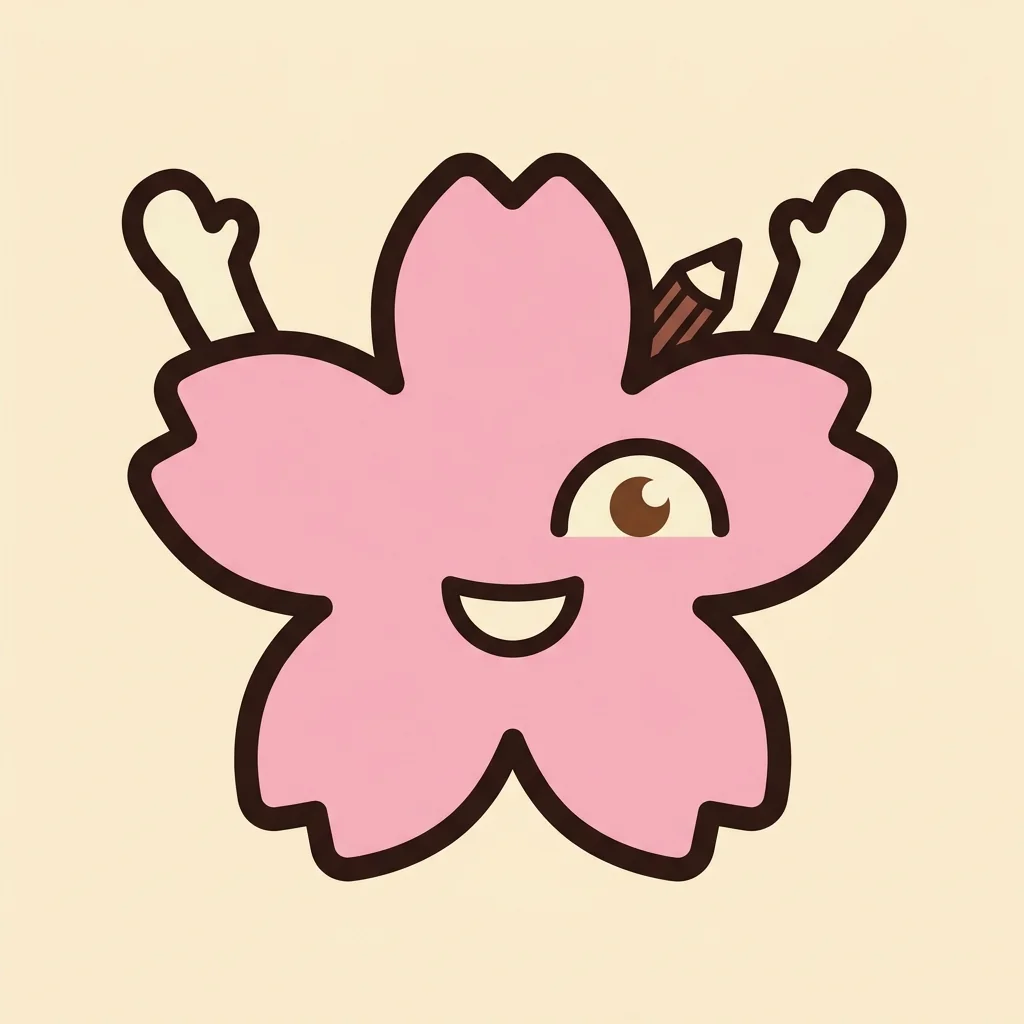 HaikuQuest mascot praising