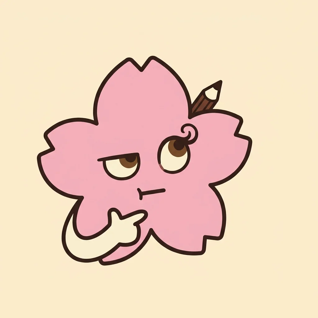 HaikuQuest mascot thinking