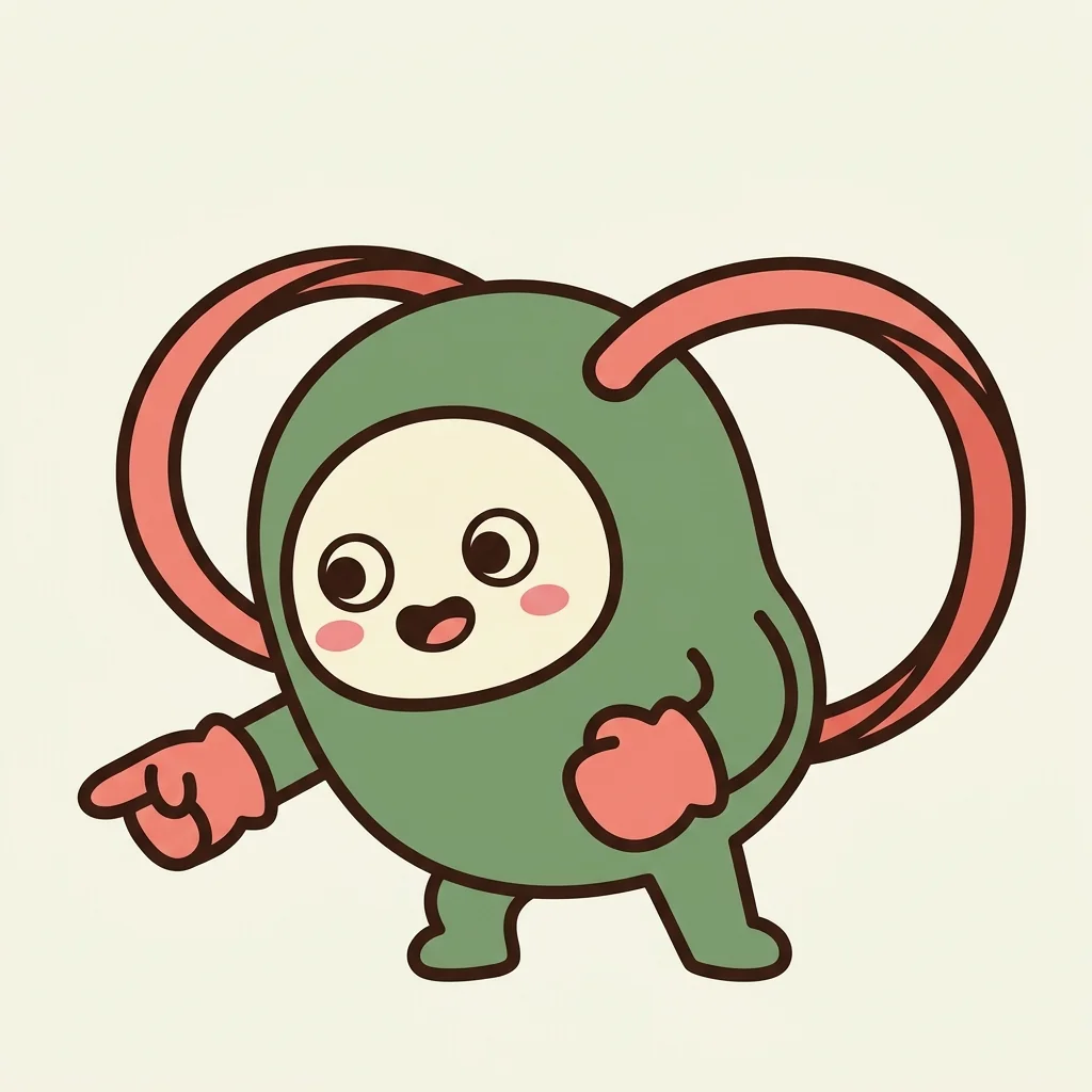 RuptureRepair mascot demonstrating