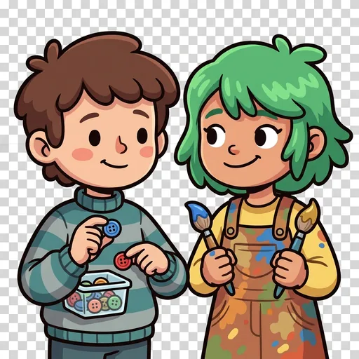 Twoby and Swatch portrait