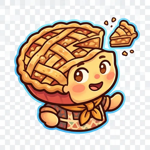 Pie portrait