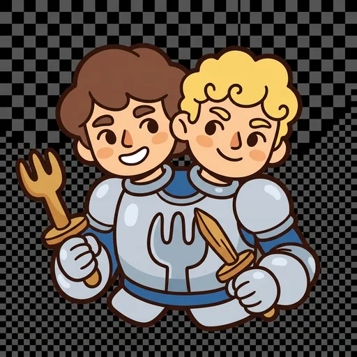 Twin Knights of Fork Hill portrait