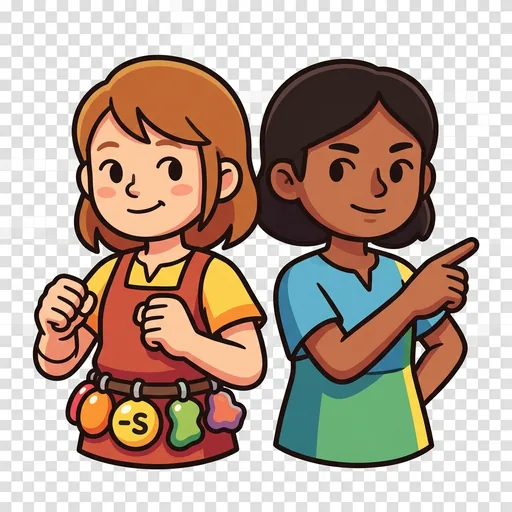 Verity and Ada portrait