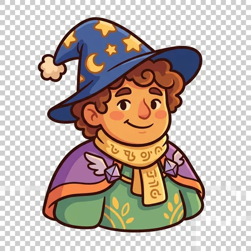 Magician portrait