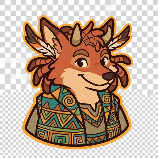 Trickster portrait