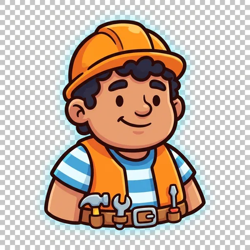 Construction Cole portrait