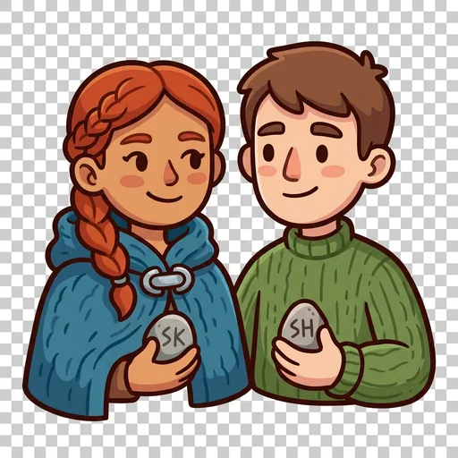 Saga and Birch portrait